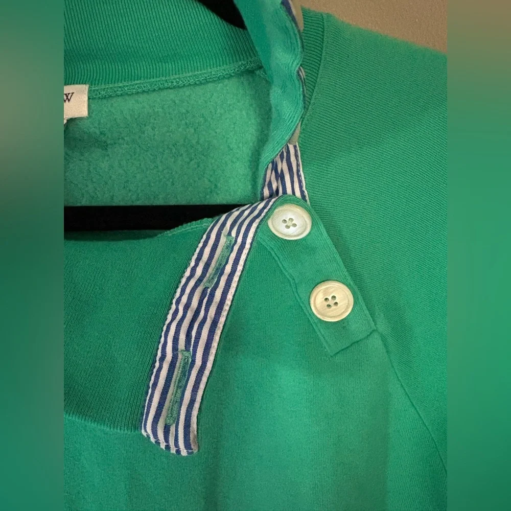 J. Crew Vibrant Green Crew Neck Sweater - Picture 3 of 7